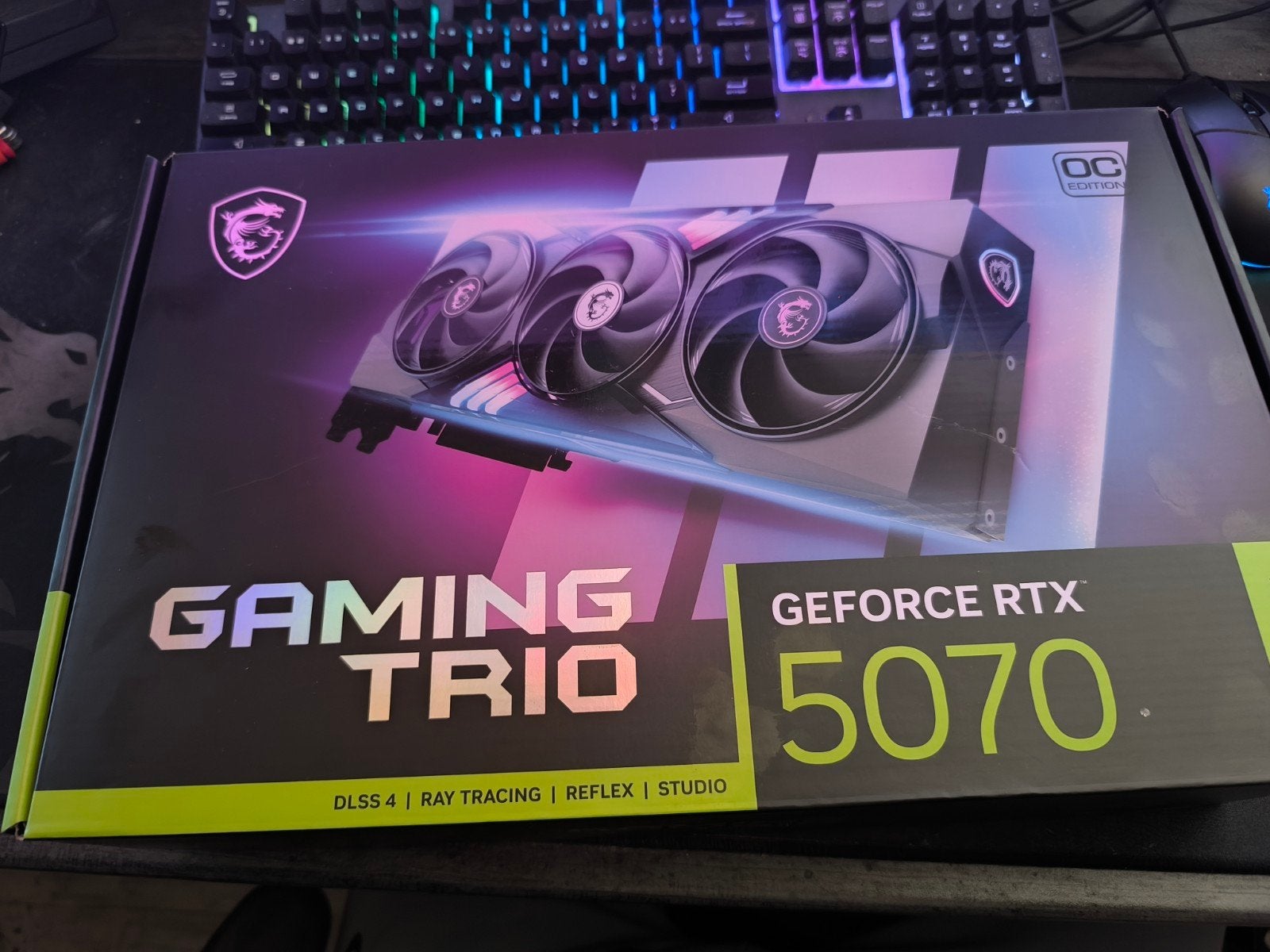 MSI GeForce RTX 5070 Gaming Trio OC Edition Videokaart, Computers en Software, Videokaarten, GDDR6, Nieuw, Ophalen of Verzenden