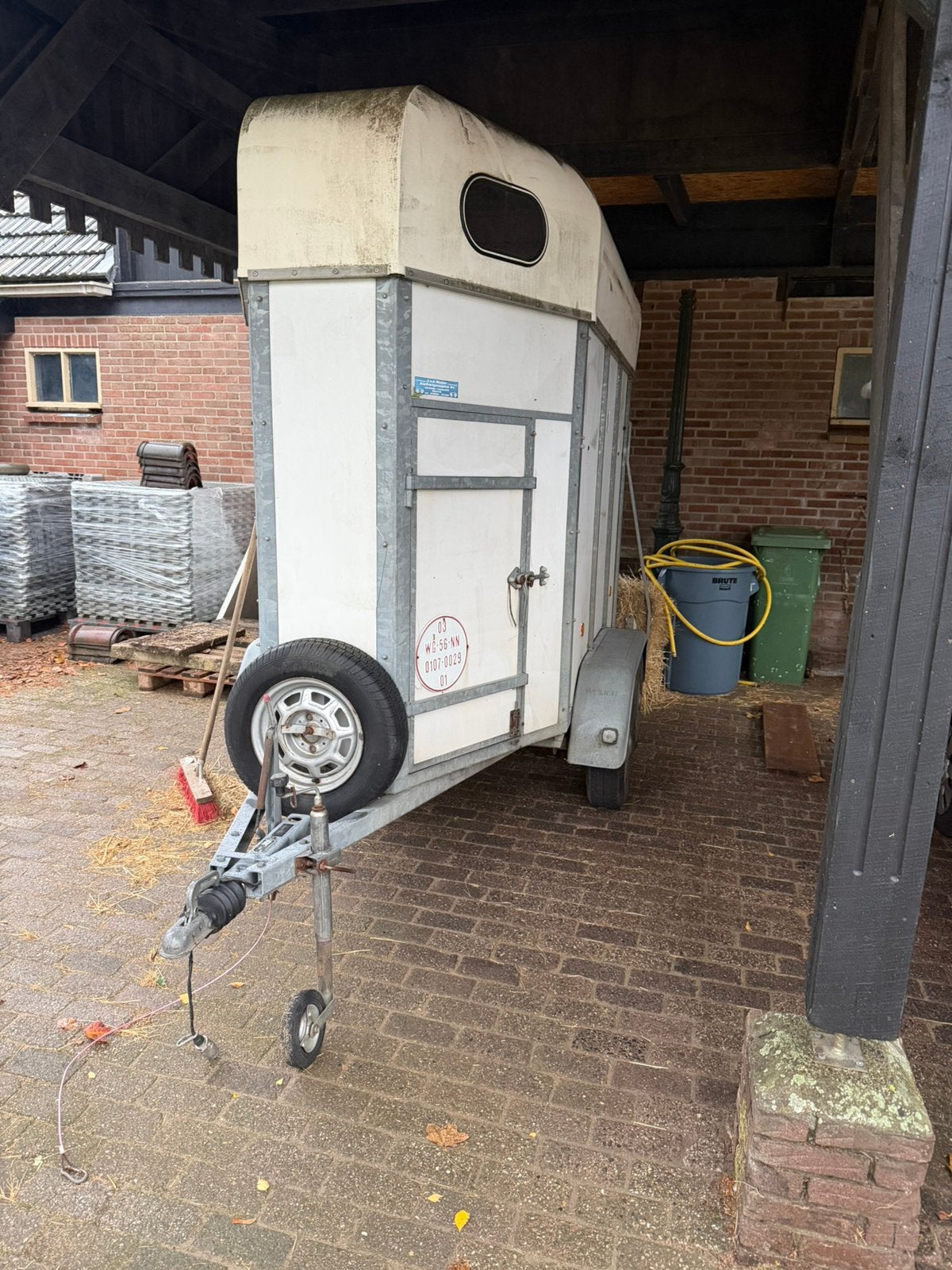 Paardentrailer, Ophalen of Verzenden, Gebruikt