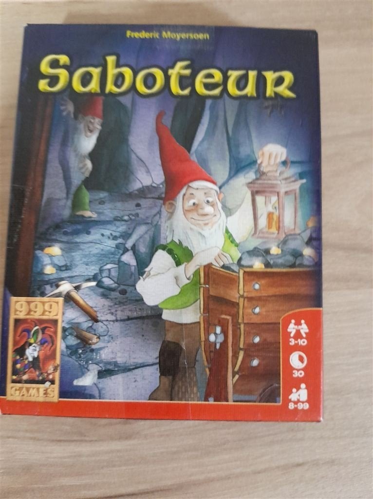 Saboteur - 999 games - s3860, Verzenden, Zo goed als nieuw