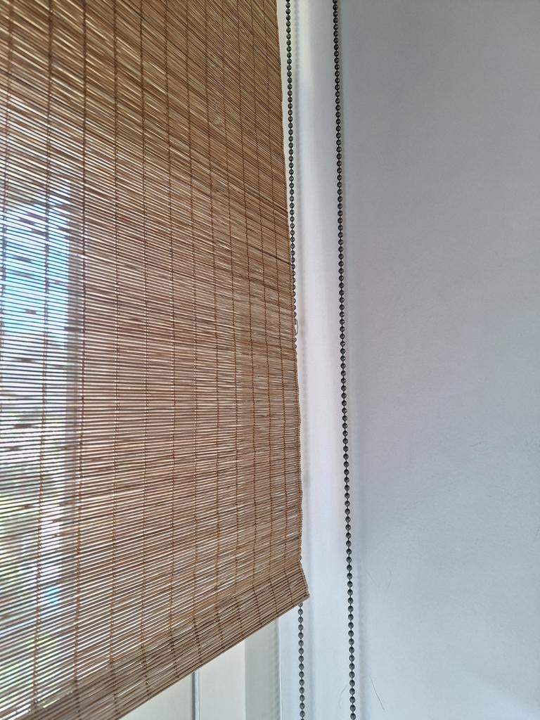 Rolgordijn Color&Co bamboe B170 x H260, Huis en Inrichting, Ophalen, Gebruikt, Bruin, 150 tot 200 cm