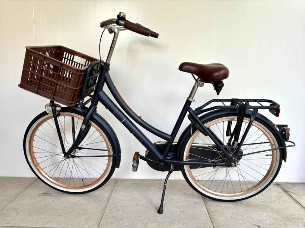 Cortina U4 Transportfiets 24 Inch, Fietsen en Brommers, Fietsen | Meisjes, Ophalen, Terugtraprem, 24 inch, Versnellingen