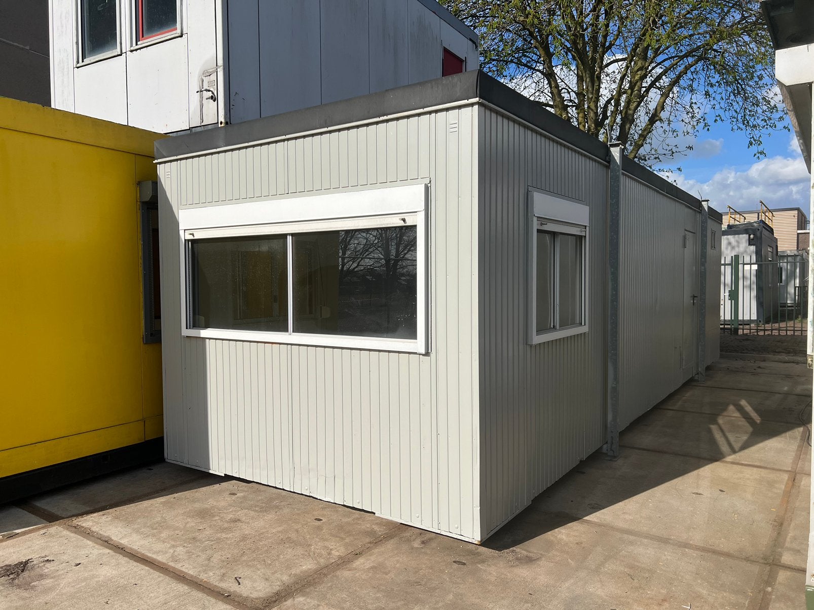 Kantoorunit / directiekeet / uitvoerderkeet | 10x3 meter, Ophalen of Verzenden