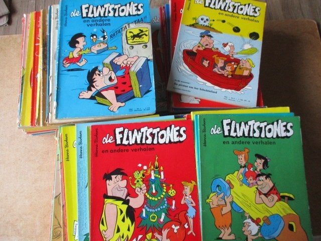 adv8448 de flintstones, Eén stripboek, Ophalen, Gelezen
