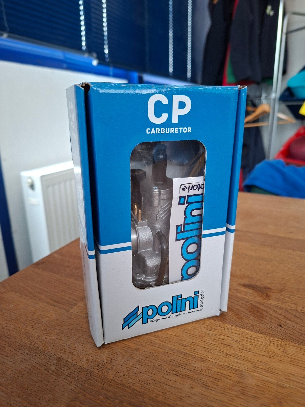 Polini CP 17.5 Carburateur met Handchoke - Nieuw, Ophalen of Verzenden