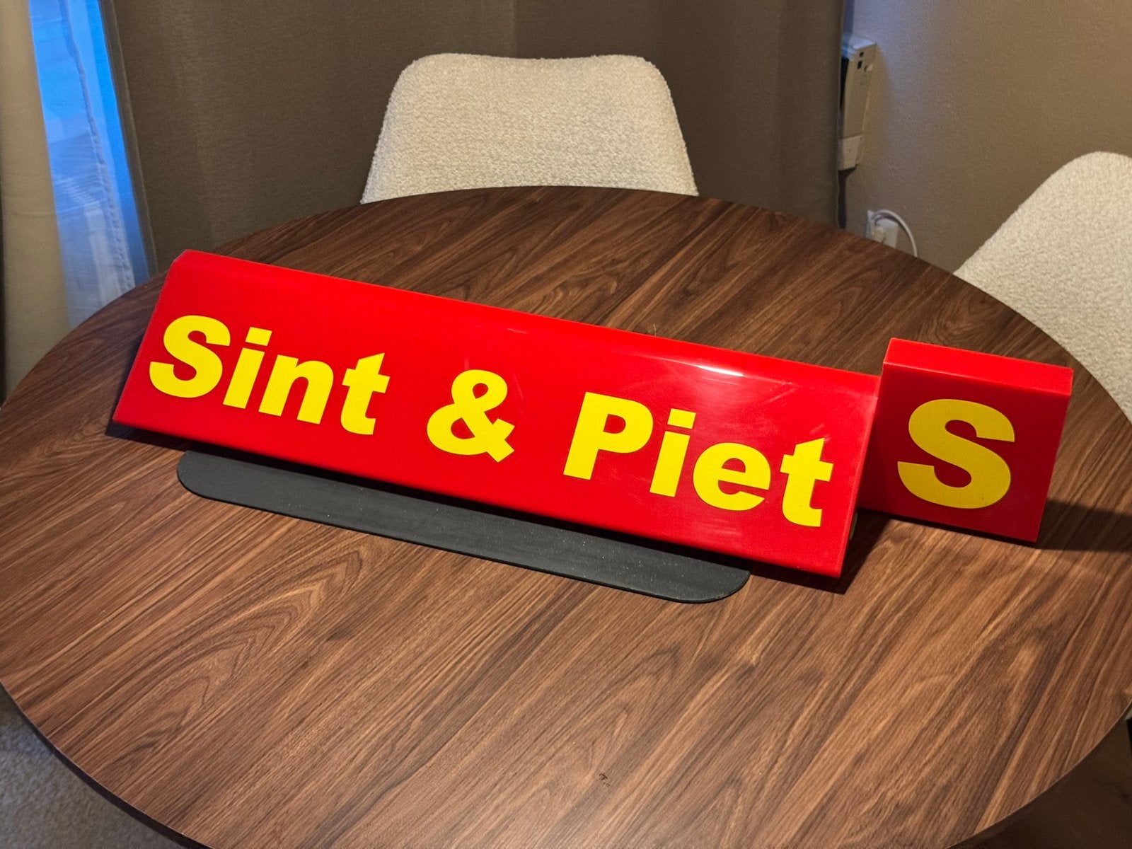 Sint & Piet autobord, Ophalen of Verzenden