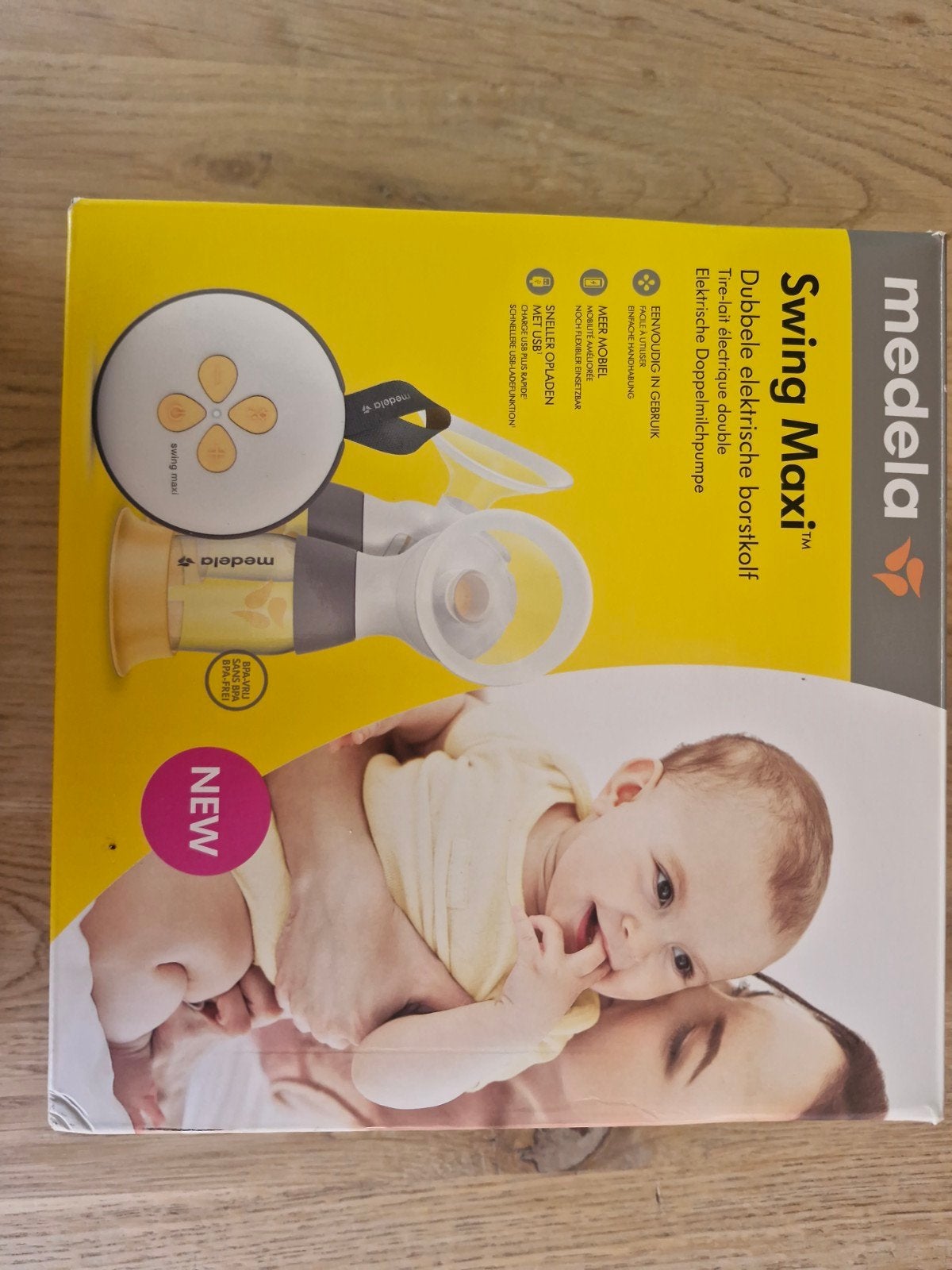 Medela Swing Maxi Dubbele Elektrische Borstkolf, Kinderen en Baby's, Ophalen, Zo goed als nieuw