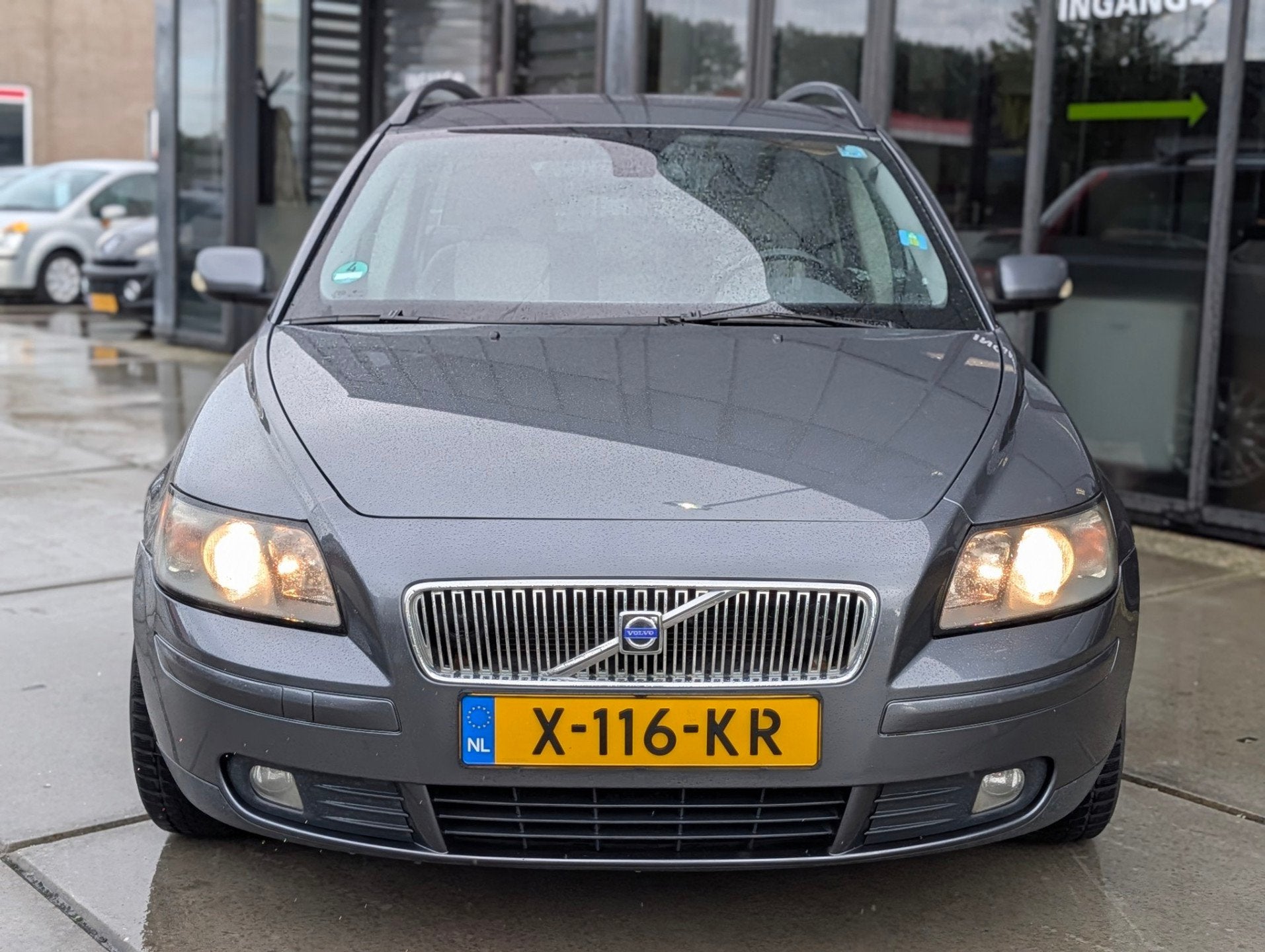 Volvo V50 2.4 - Automaat - Goed onderhouden - Cruise, Gebruikt, 700 kg, Leder en Stof, 11 km/l
