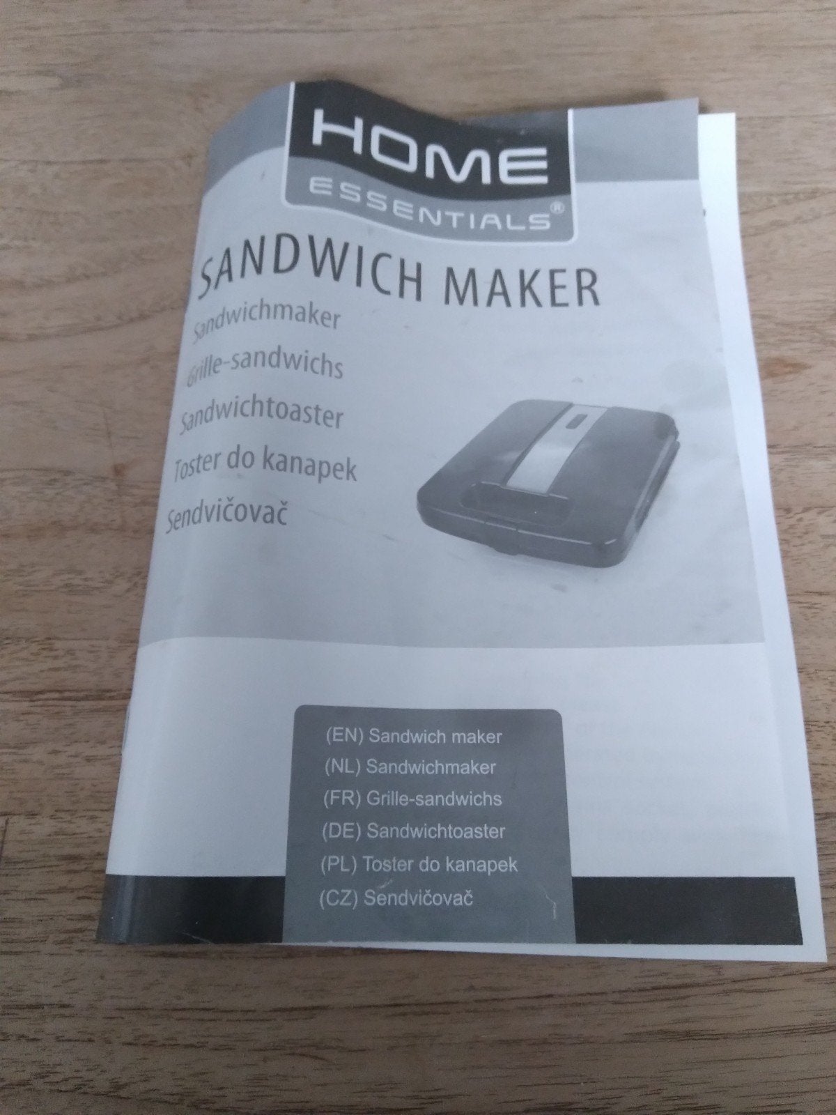 Sandwich maker, Witgoed en Apparatuur, Ophalen, Gebruikt