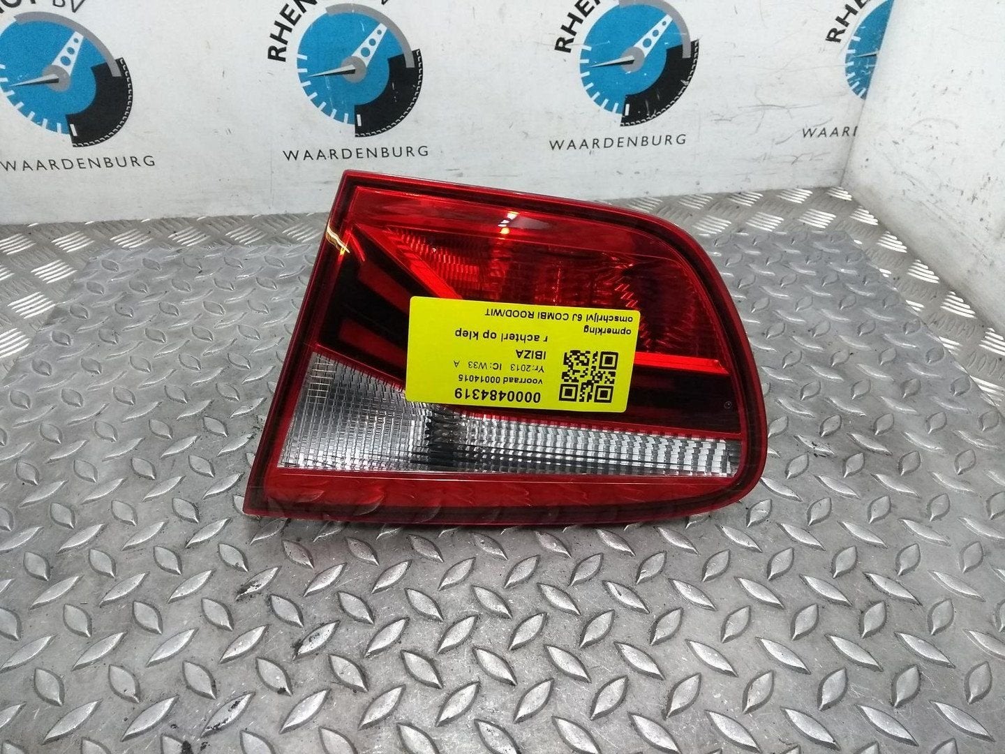 SEAT IBIZA 1.2 TDI BUSINESS ACHTERLICHT R 2013, Ophalen of Verzenden, Gebruikt, ARN erkend