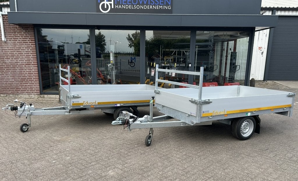 Eduard plateauwagen/aanhanger 256x150CM 1350KG NIEUW!, Ophalen, Nieuw