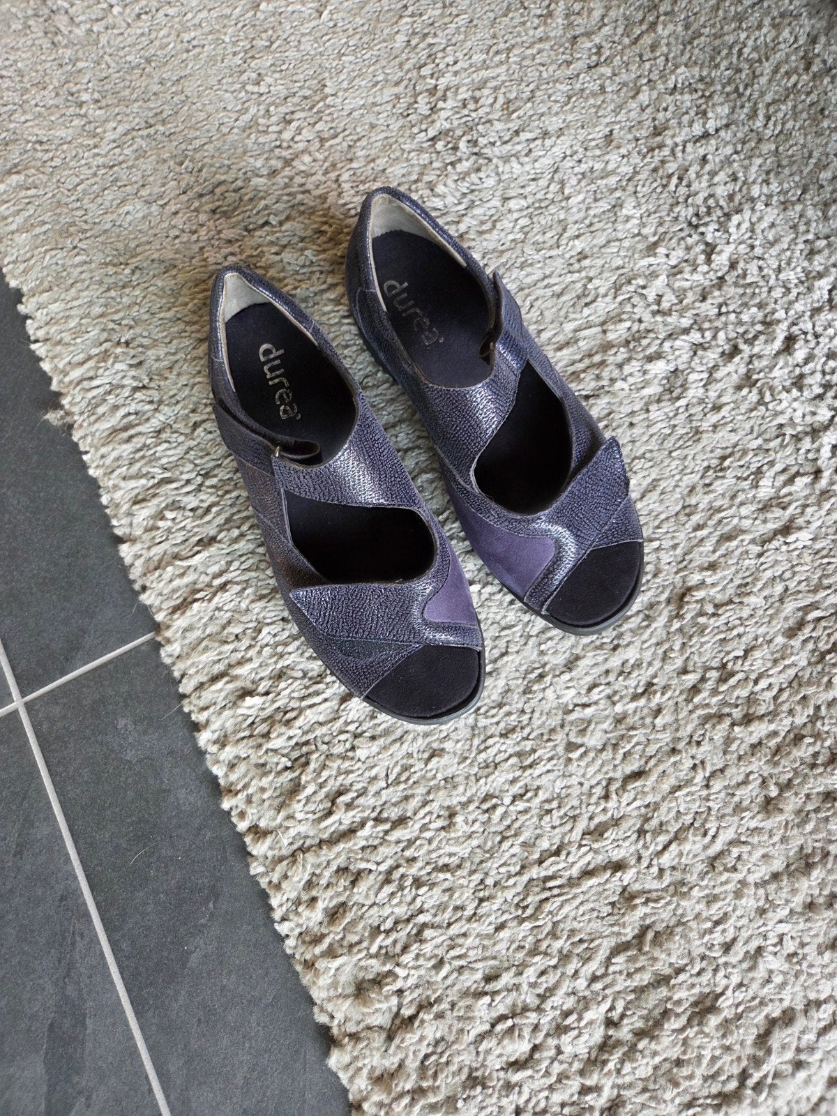 Durea sandalen helemaal nieuw. Maat 6K, Kleding | Dames, Schoenen, Ophalen, Durea, Blauw, Nieuw