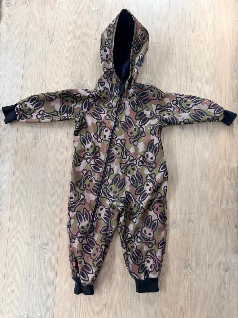 IELM Jumpsuit Maat 98 Camouflage  Konijnenprint Zeer Goed, Kinderen en Baby's, Kinderkleding | Maat 98, Ophalen of Verzenden, Zo goed als nieuw