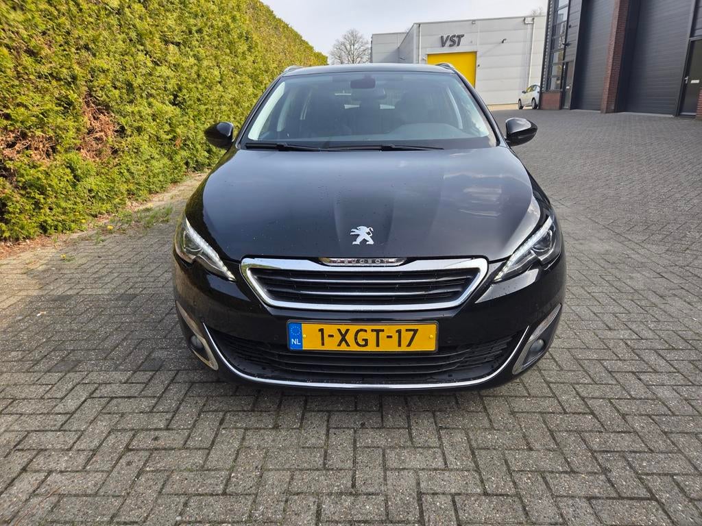 Peugeot 308 2.0 HDI 110KW SW 2014 Zwart, Auto's, Peugeot, Voorwielaandrijving, 4 cilinders, 1290 kg, Zwart