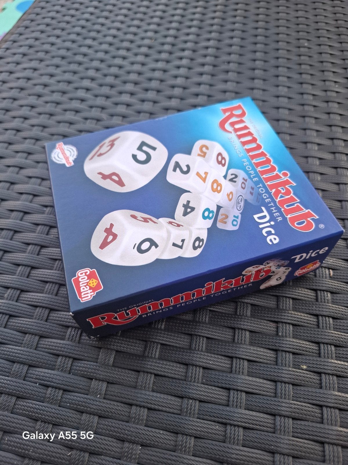 Rummikub Dice - Het originele dobbelspel van Goliath, Goliath BV, Goliath, Ophalen of Verzenden, Zo goed als nieuw