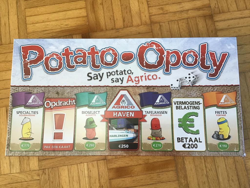 Potato-Opoly. Nieuw in plastic!, Vijf spelers of meer, Ophalen of Verzenden, Nieuw