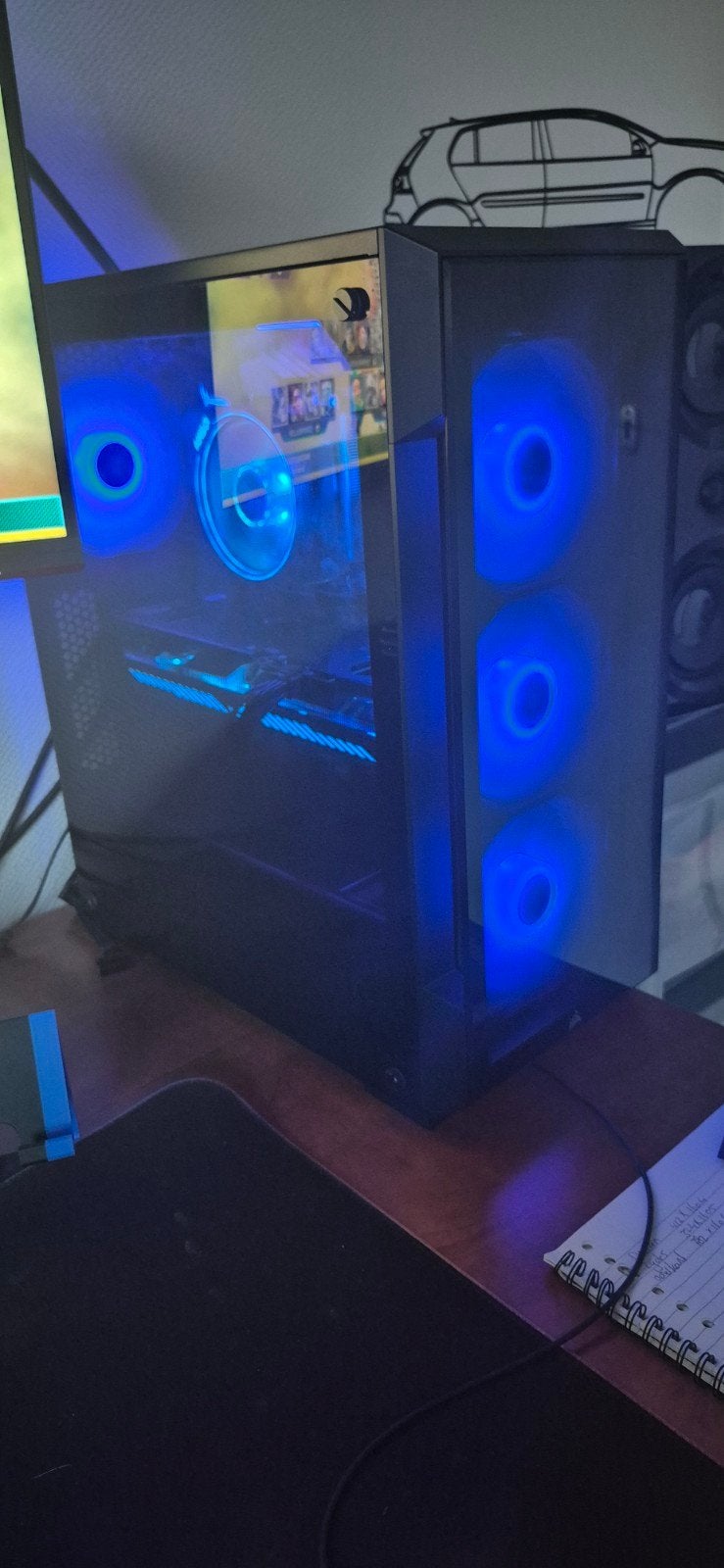 Game Pc AMD RYZEN 2700X NVIDEA 3060 OC, Ophalen of Verzenden, Zo goed als nieuw, AMD Ryzen 7, Gaming