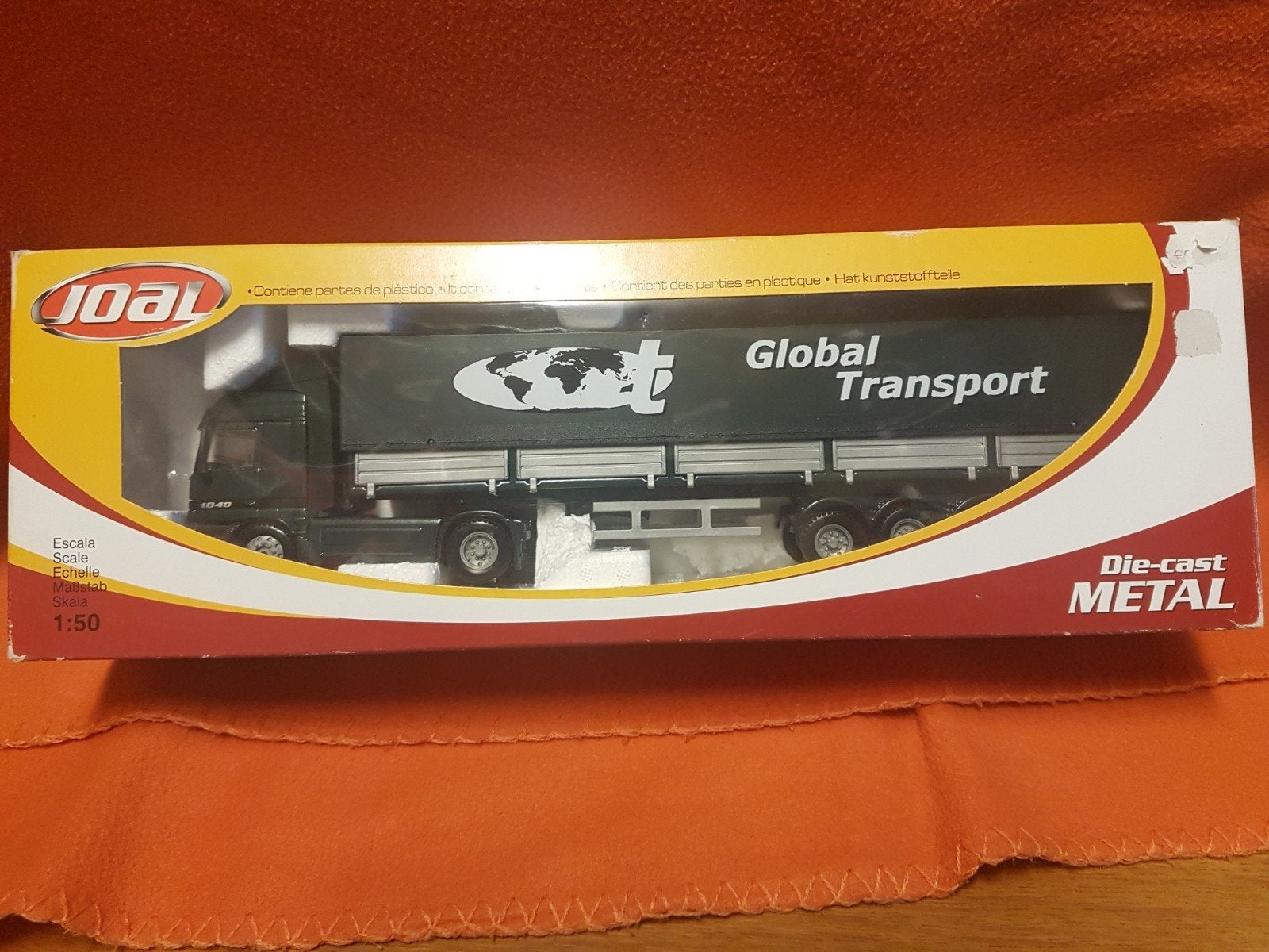 Global transport Huif steenwagen mercedes actross joal, Ophalen of Verzenden, Zo goed als nieuw, Bus of Vrachtwagen, Overige merken