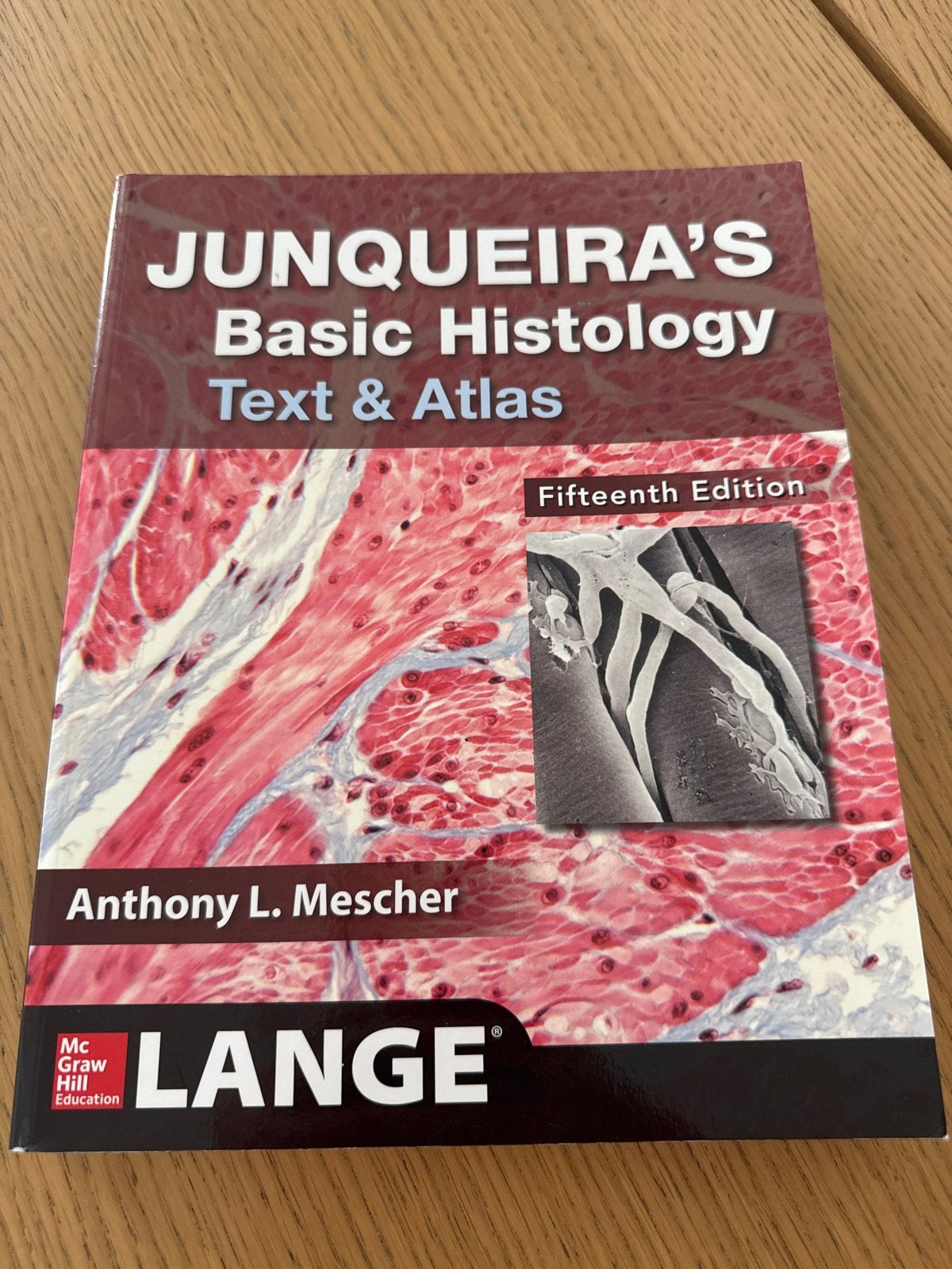 Junqueira's Basic Histology Text & Atlas - 15e editie, Boeken, Ophalen of Verzenden, Beta, Zo goed als nieuw, HBO