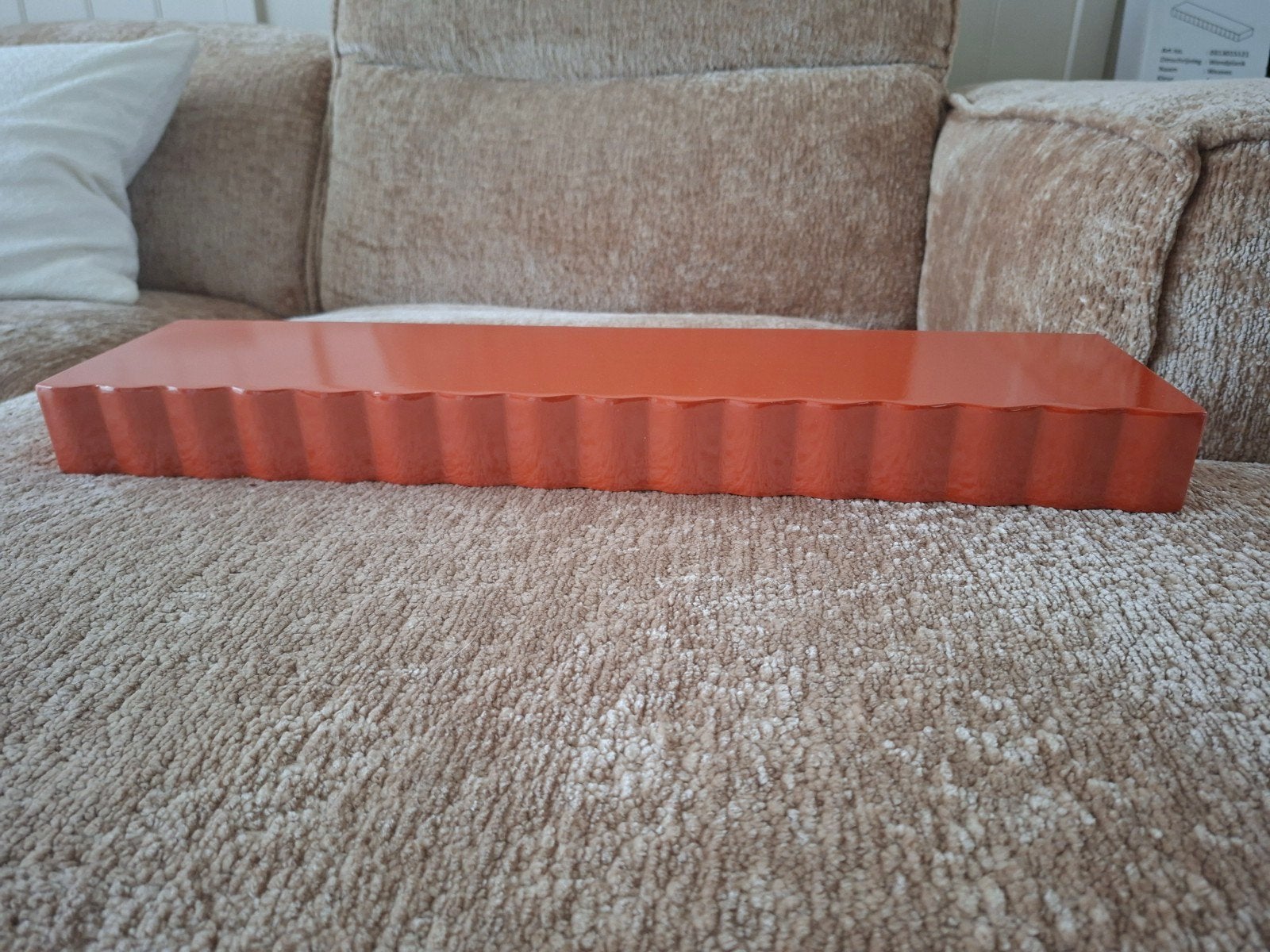 4x Wandplank Weaves Steenrood Woonexpress 60x15 cm, Ophalen, Nieuw