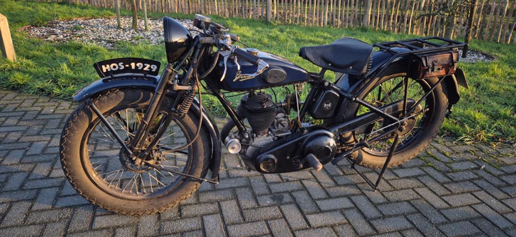 Terrot HOS 1929 oldtimer motorfiets antieke motor, Fietsen en Brommers, Ophalen of Verzenden, Gebruikt