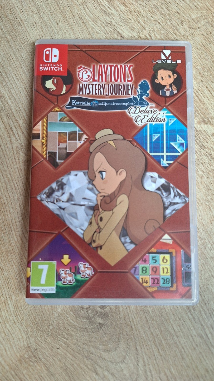 Layton's Mystery Journey Deluxe Edition Nintendo Switch, Puzzel en Educatief, 1 speler, Ophalen of Verzenden, Zo goed als nieuw