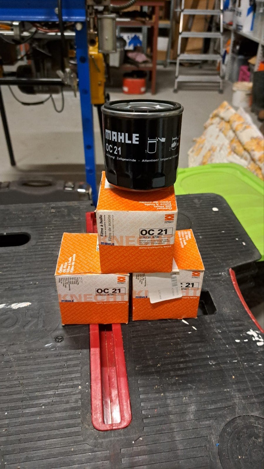 Mahle OC 21 Oliefilters, Ophalen of Verzenden, Nieuw, Universele onderdelen