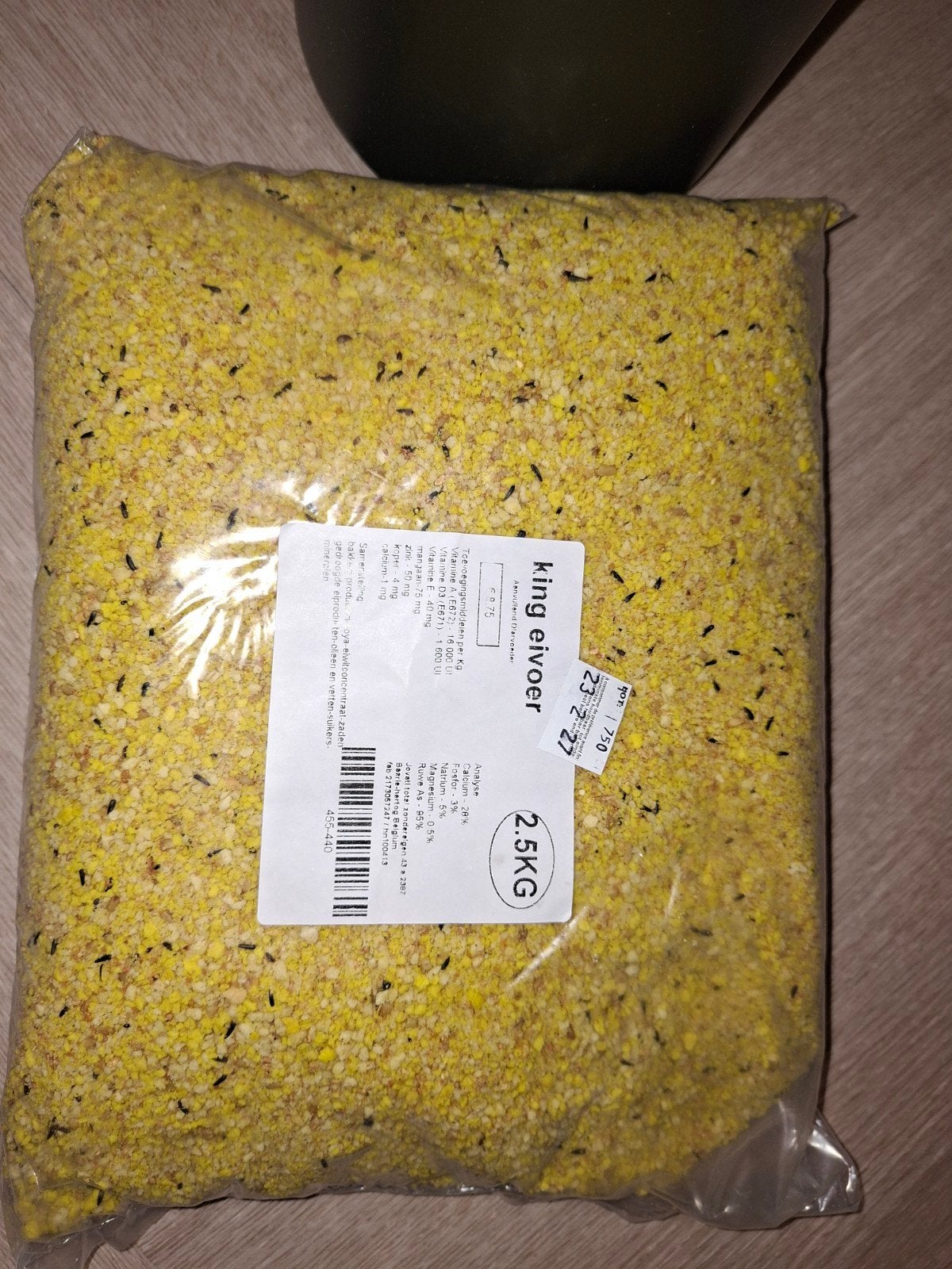King eivoer voor kanarie of wildzang, Ophalen of Verzenden, Nieuw, Eten en Drinken