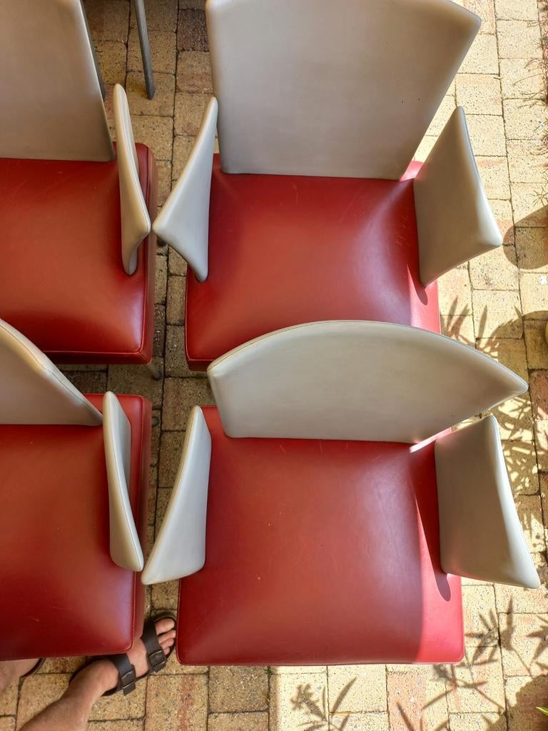 6 eetkamer stoelen montis, Ophalen, Zo goed als nieuw