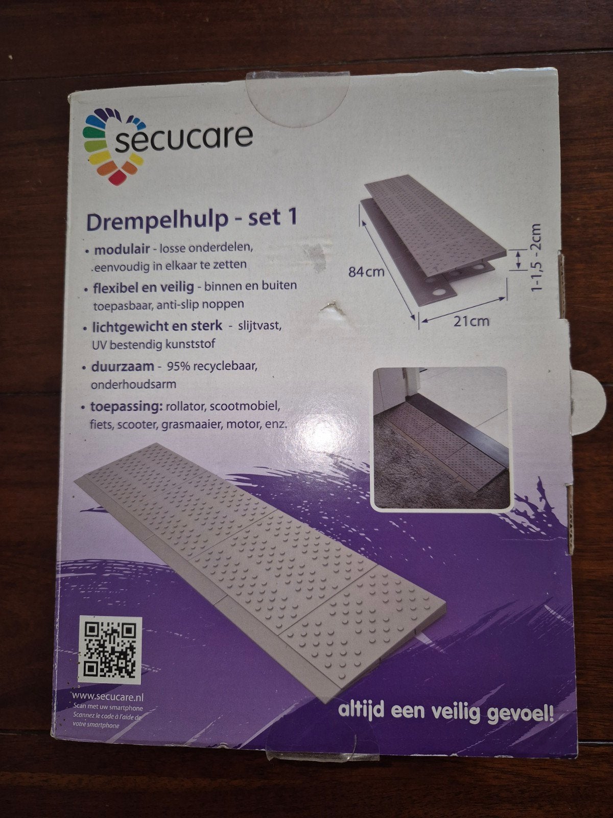 Drempelhulp, Ophalen