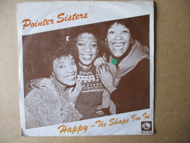 s3874 pointer sisters - happy, Ophalen, Gebruikt, 7 inch, Overige genres