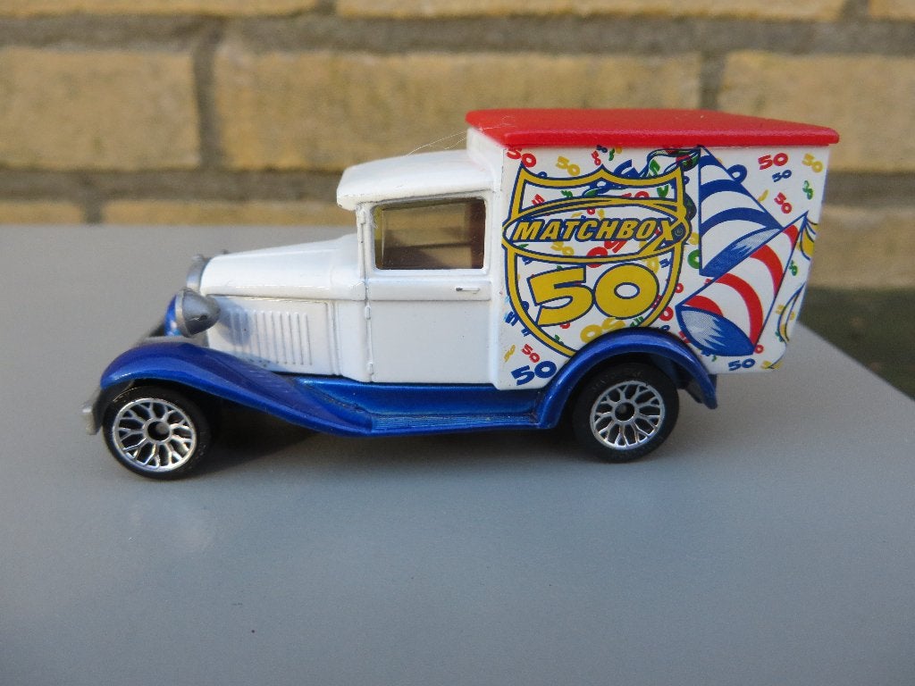 Matchbox Model A Ford MATCHBOX 50, Ophalen of Verzenden, Gebruikt, Auto
