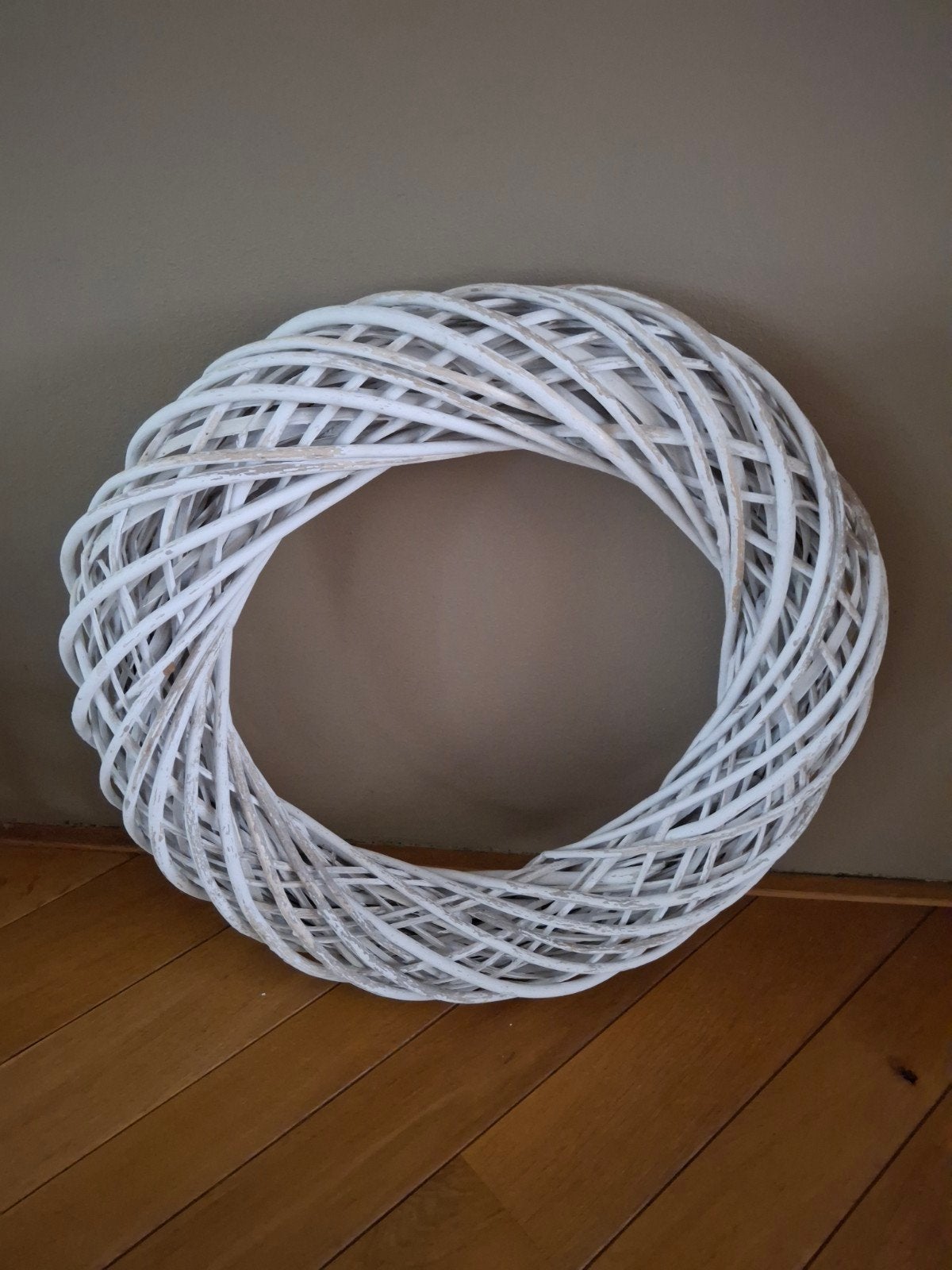 Grote rotan krans - Decoratieve wand- of deurkrans, Ophalen, Gebruikt, Krans, Rotan
