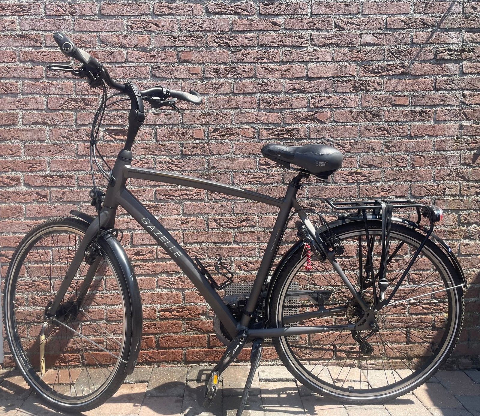 Gazelle Chamonix S30 - Herenfiets met 30 versnellingen, Fietsen en Brommers, Ophalen, Gebruikt, Velgrem, Versnellingen