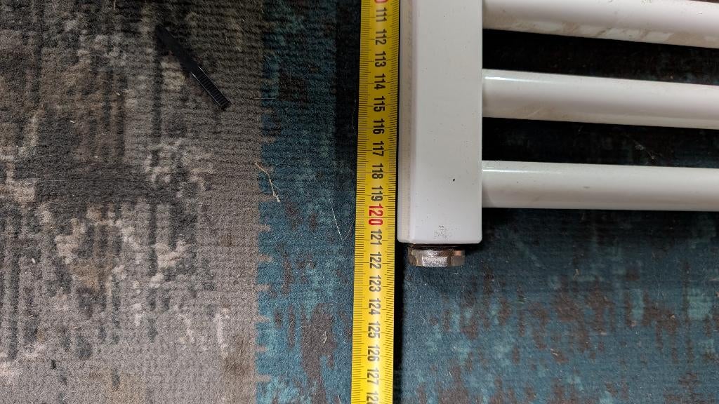 Badkamer radiator, Ophalen, Gebruikt, Radiator, 60 tot 150 cm