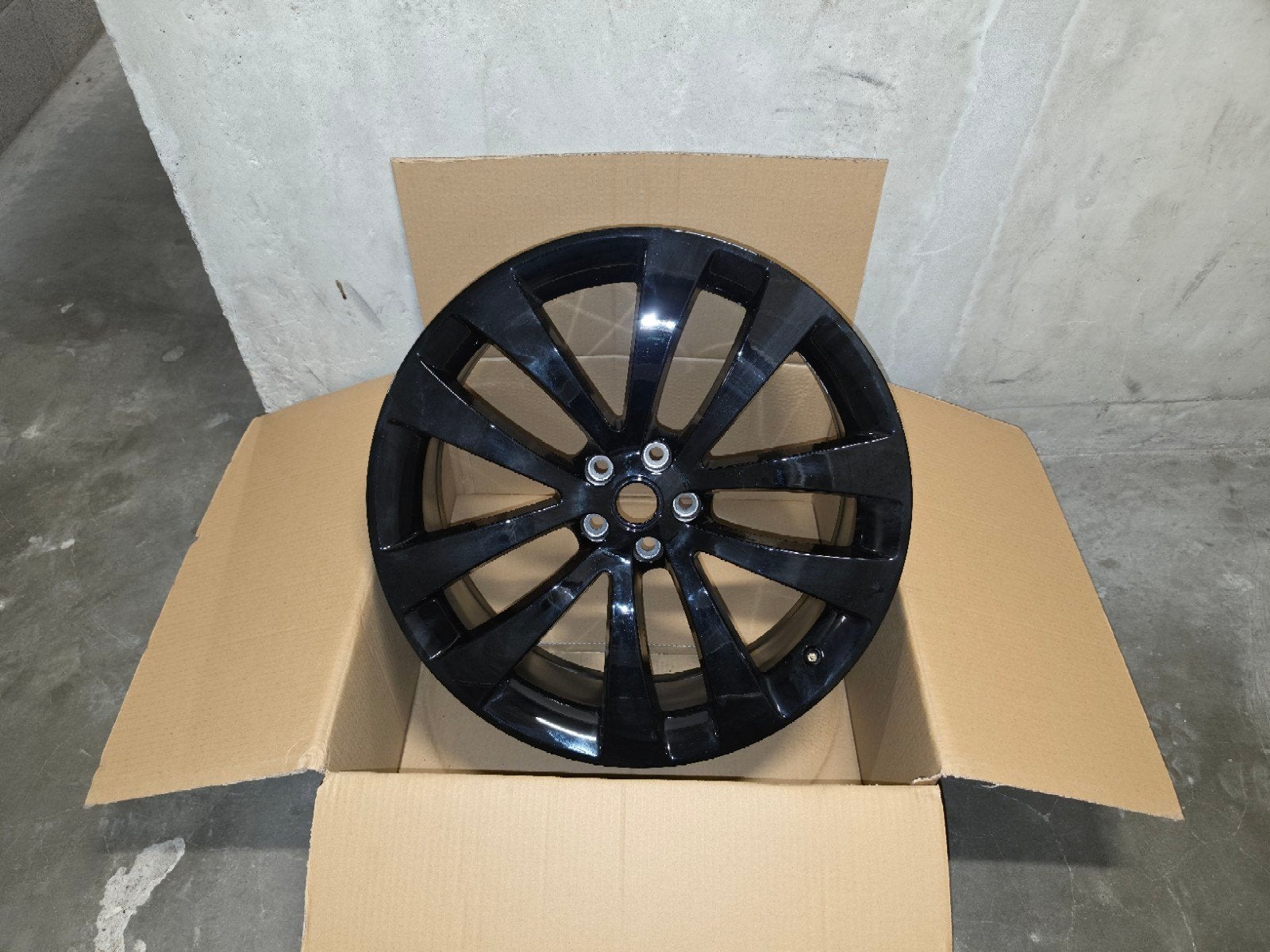 Range Rover Sport Style 5135 Velgen 23 Inch Gloss Black, Auto-onderdelen, Banden en Velgen, Ophalen, Gebruikt, Velg(en), Overige maten