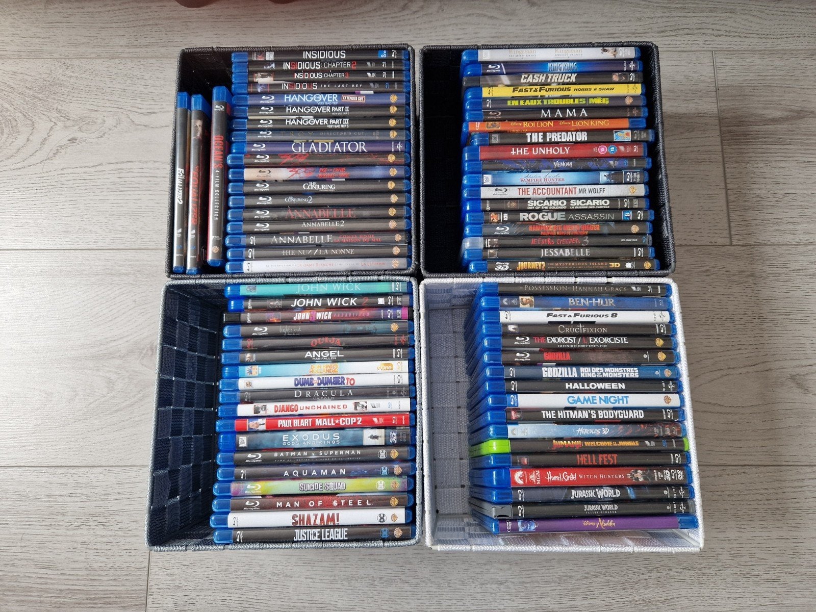 Blu Ray films 74 stuks, Alle leeftijden, Ophalen of Verzenden, Zo goed als nieuw