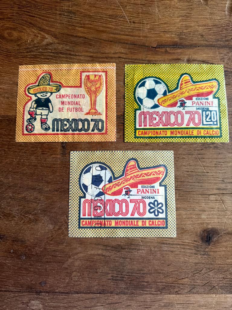 Vintage Panini Mexico 70 WK Voetbal Stickerszakjes, Ophalen of Verzenden, Nieuw, Sport