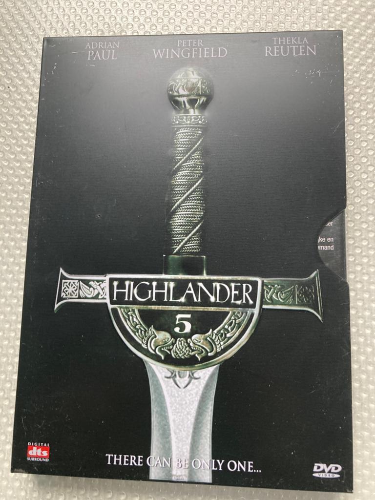 Highlander 5 - Met Tekla Reuten - Metalen Case, Vanaf 16 jaar, Ophalen of Verzenden, Zo goed als nieuw, Fantasy