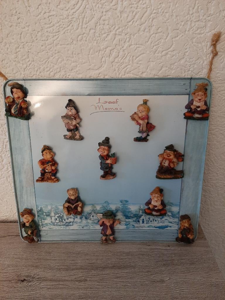 laven efteling memobord met magneten, Verzamelen, Ophalen of Verzenden, Zo goed als nieuw, Gebruiksvoorwerp