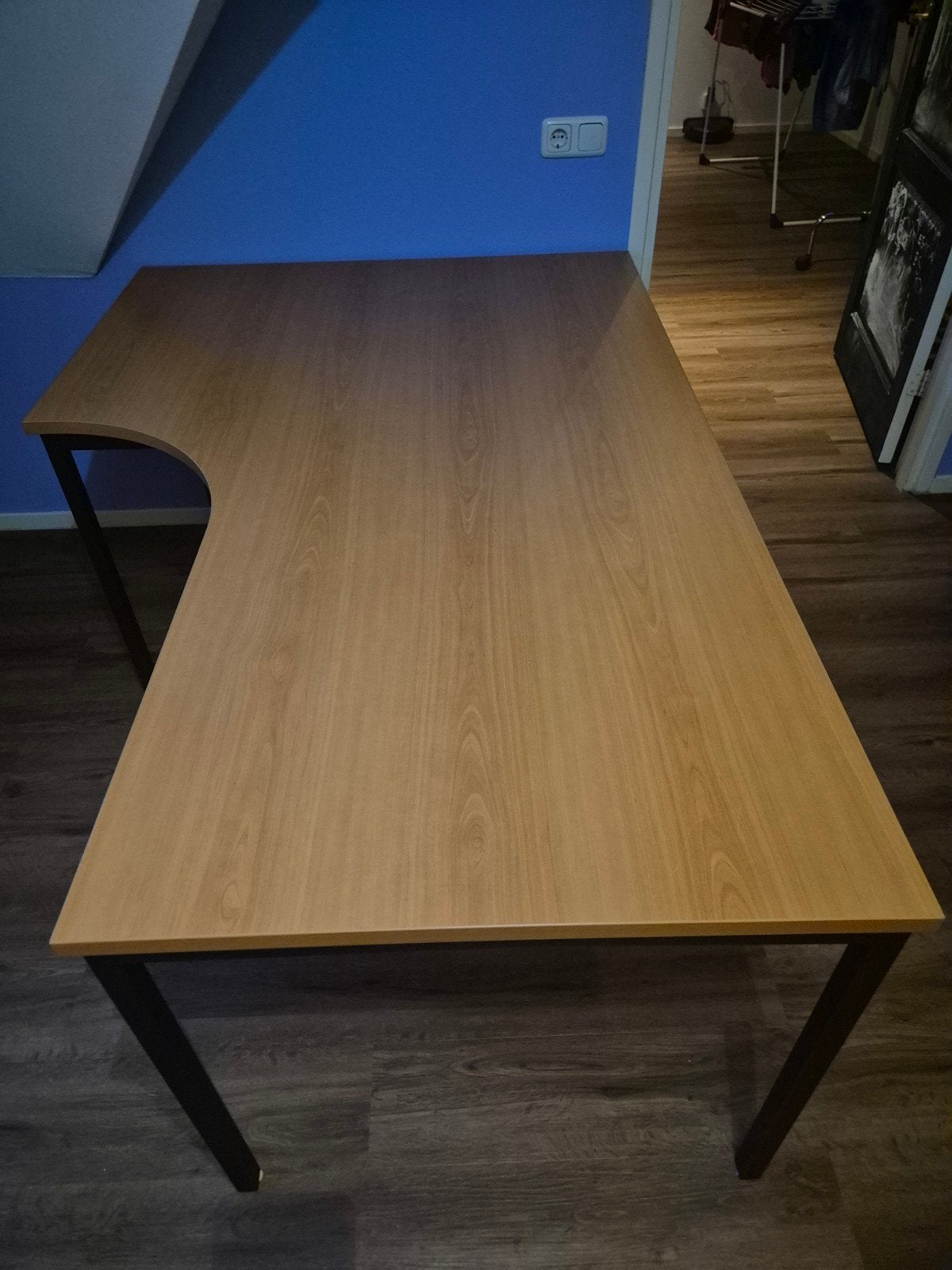 Ruim hoekbureau - 180x120/80cm - Lichte krasjes, Ophalen, Gebruikt, Hoekbureau