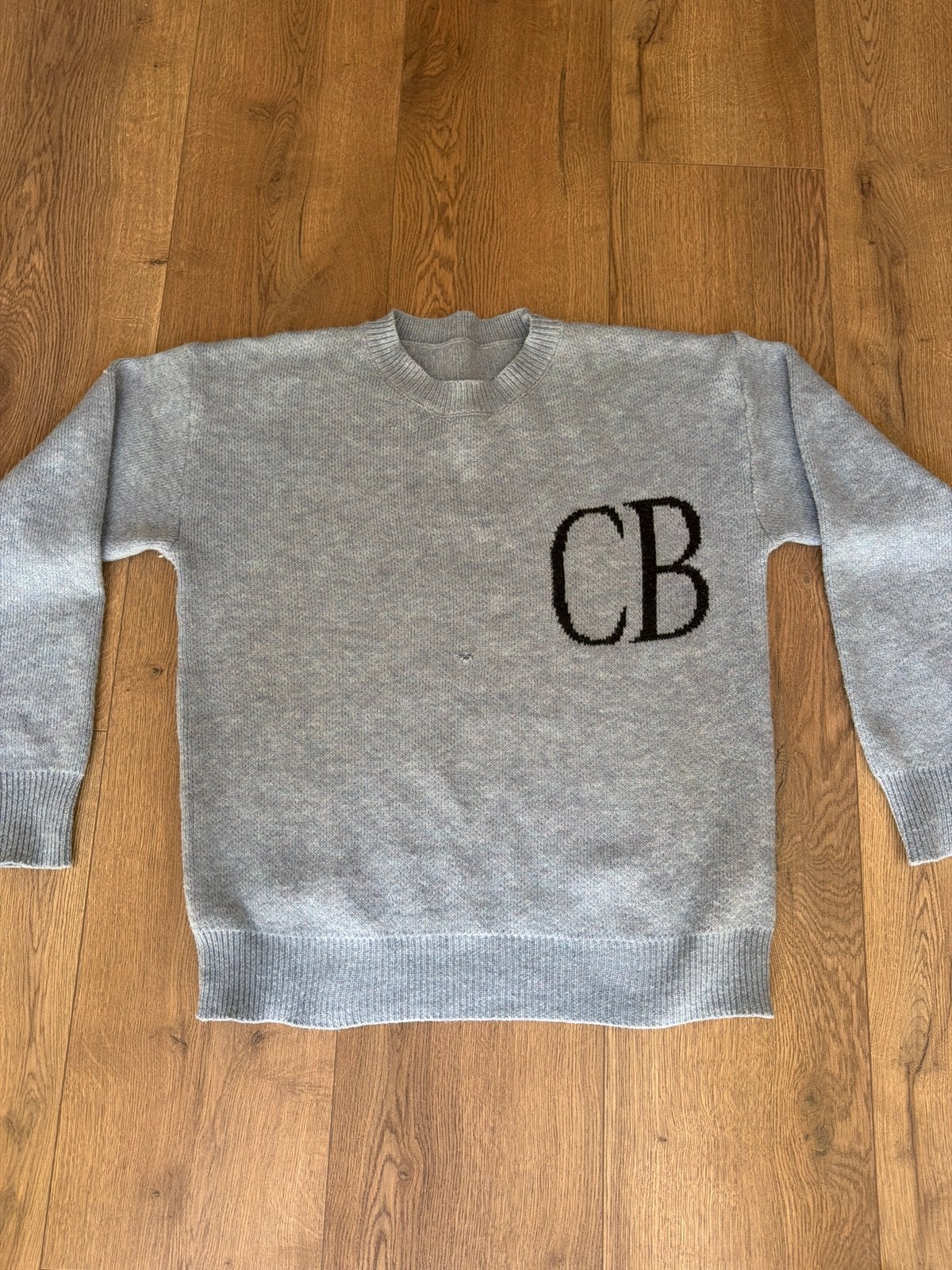 Lichtblauwe trui met 'CB' opdruk (Cole buxton), Kleding | Heren, Truien en Vesten, Ophalen of Verzenden, Zo goed als nieuw, Maat 46 (S) of kleiner