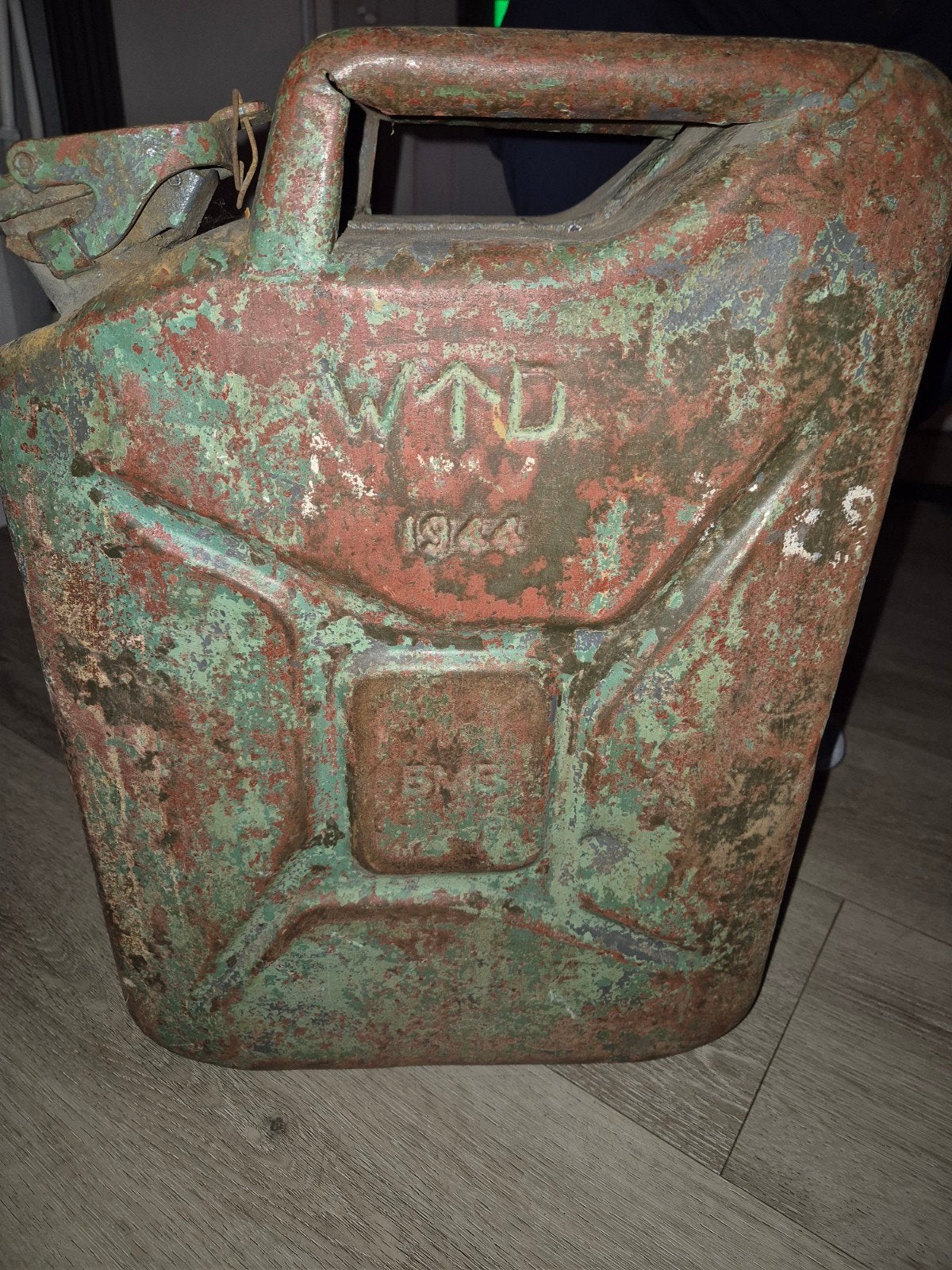 Originele Jerrycans WD 1944 - Militaria WOII, Verzenden, Landmacht, Overige gebieden, Overige typen