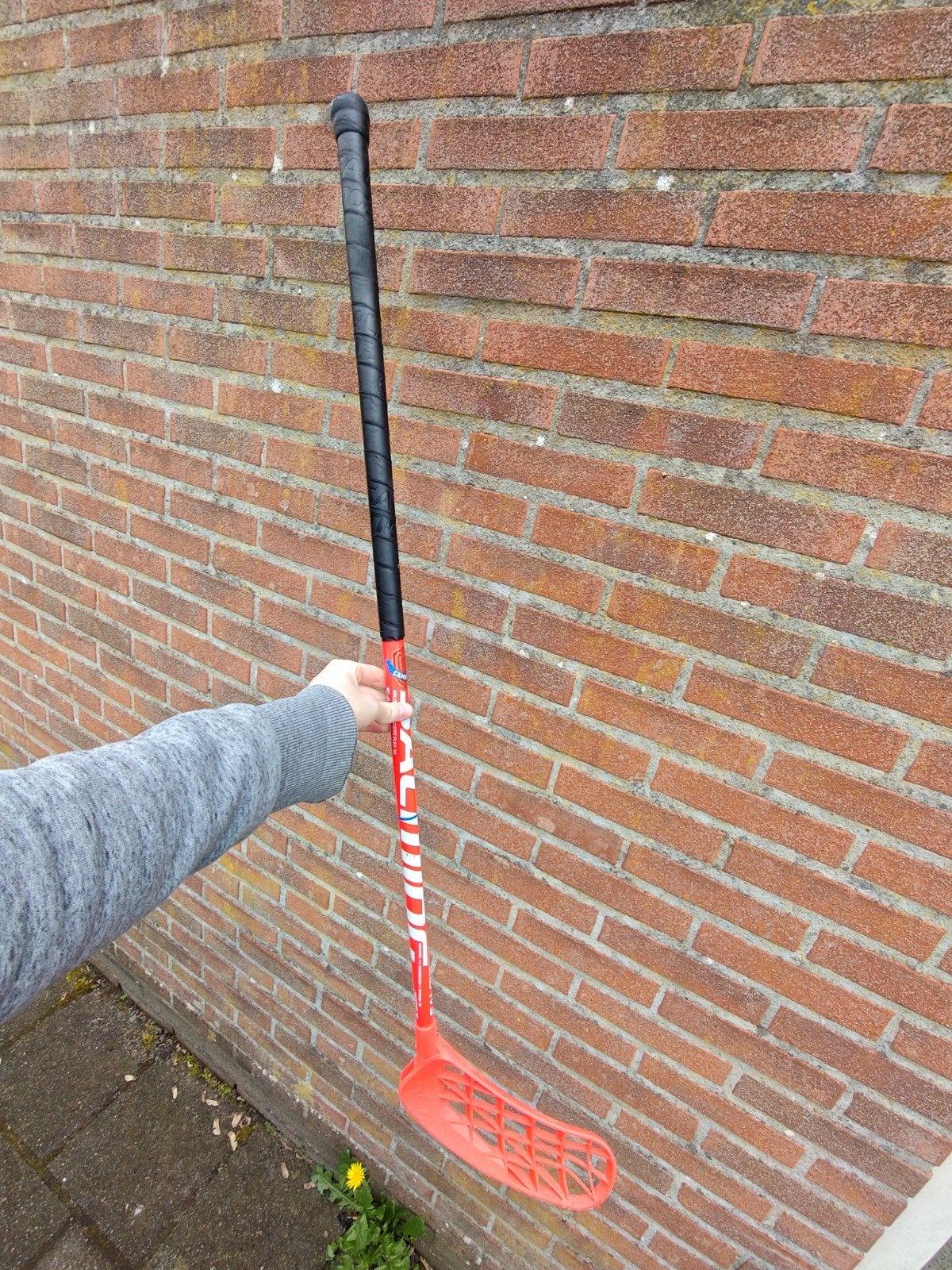 2x Floorball stick nieuw + gebruikt, Ophalen, Zo goed als nieuw