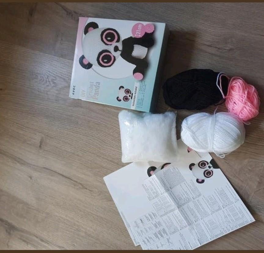 Nieuw Diy haakset panda compleet, Ophalen of Verzenden, Nieuw