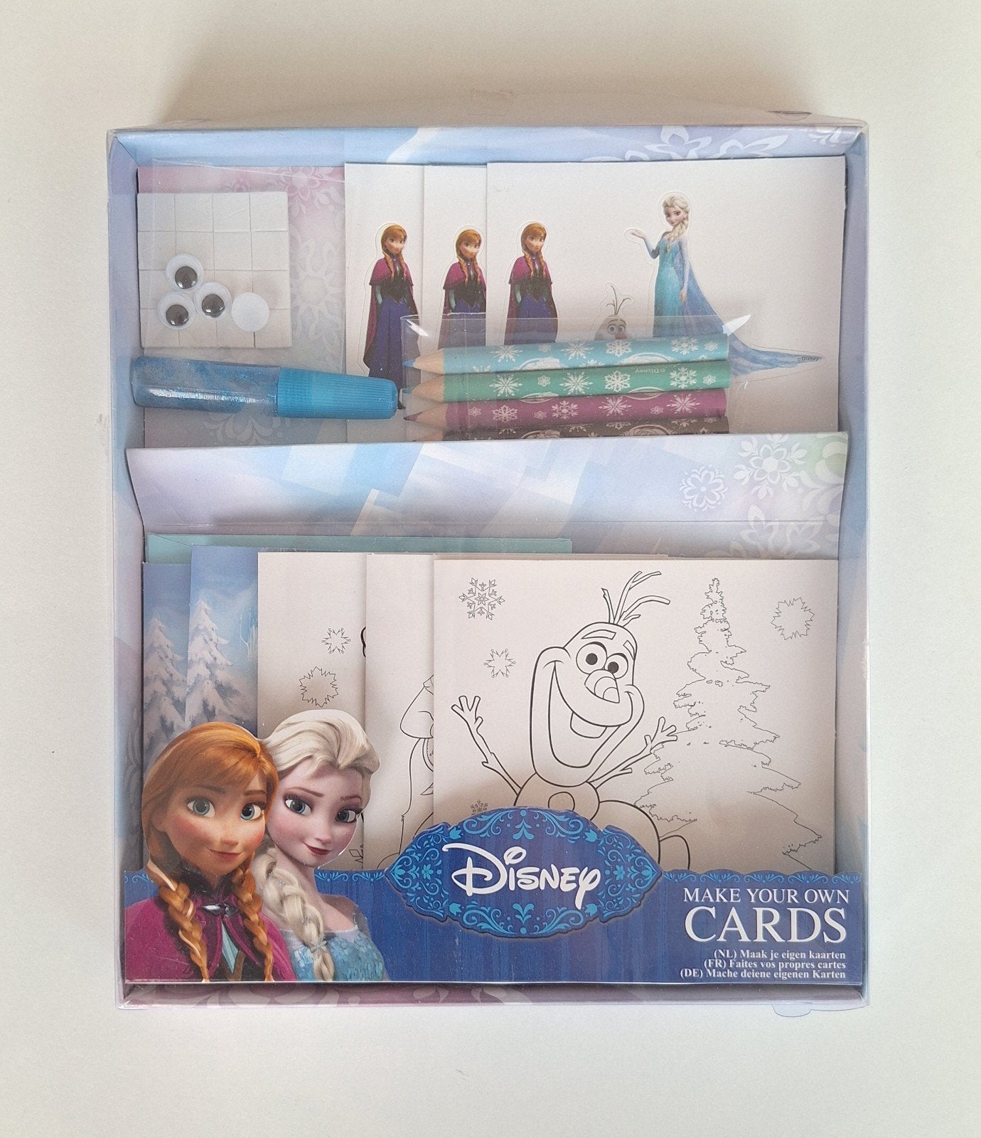 NIEUW! Frozen knutselset maak je eigen kaarten, Ophalen of Verzenden, Nieuw, Knutselen