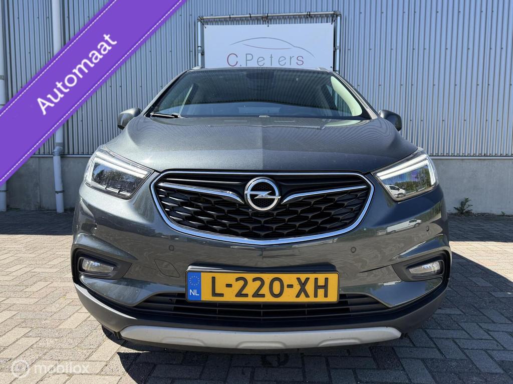 Opel Mokka X 1.4 Turbo Innovation Automaat 2016 Facelift / L, Auto's, Opel, Gebruikt, Euro 6, Leder, SUV of Terreinwagen