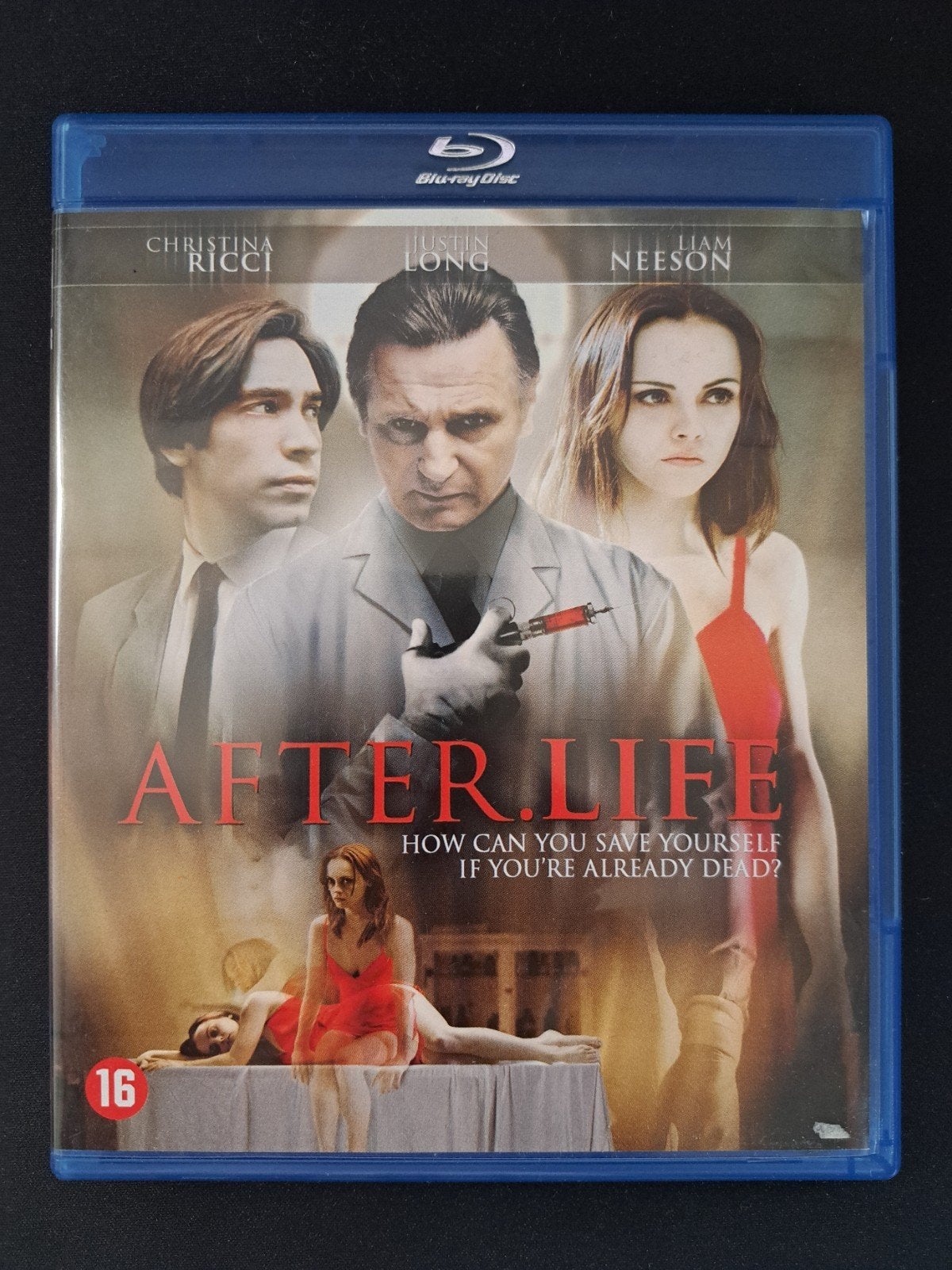 After.Life Blu-ray - Thriller met Liam Neeson, Ophalen of Verzenden, Zo goed als nieuw, Horror