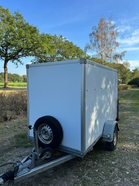 Aanhangwagen Gesloten Bakmaat 250 maal 130 cm, Ophalen of Verzenden, Gebruikt