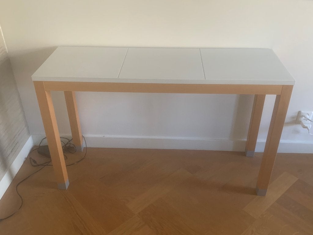 Site table modern, Huis en Inrichting, Gebruikt, 100 tot 150 cm, Modern maar tijdloos, Ophalen
