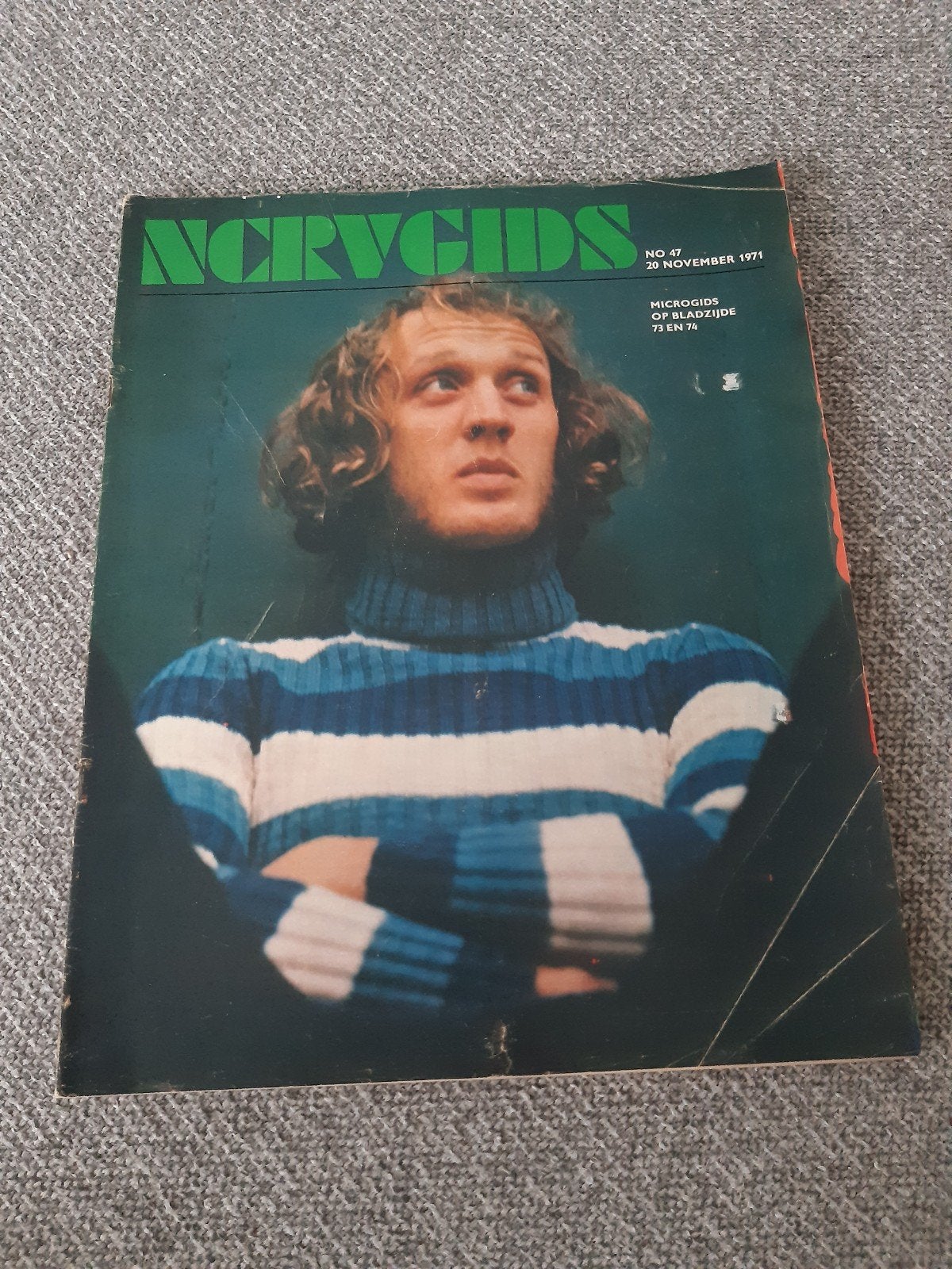 47.NCRV 1971. Herman van Veen. Tunesië. The Harbour Jazzband, Verzamelen, Verzenden, 1980 tot heden, Tijdschrift
